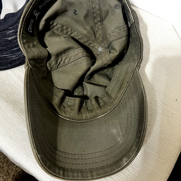 Lot of 2 Cinch Jeans Cattle Company SnapBack Trucker Hat Cap Mesh Back - Picture 8 of 11